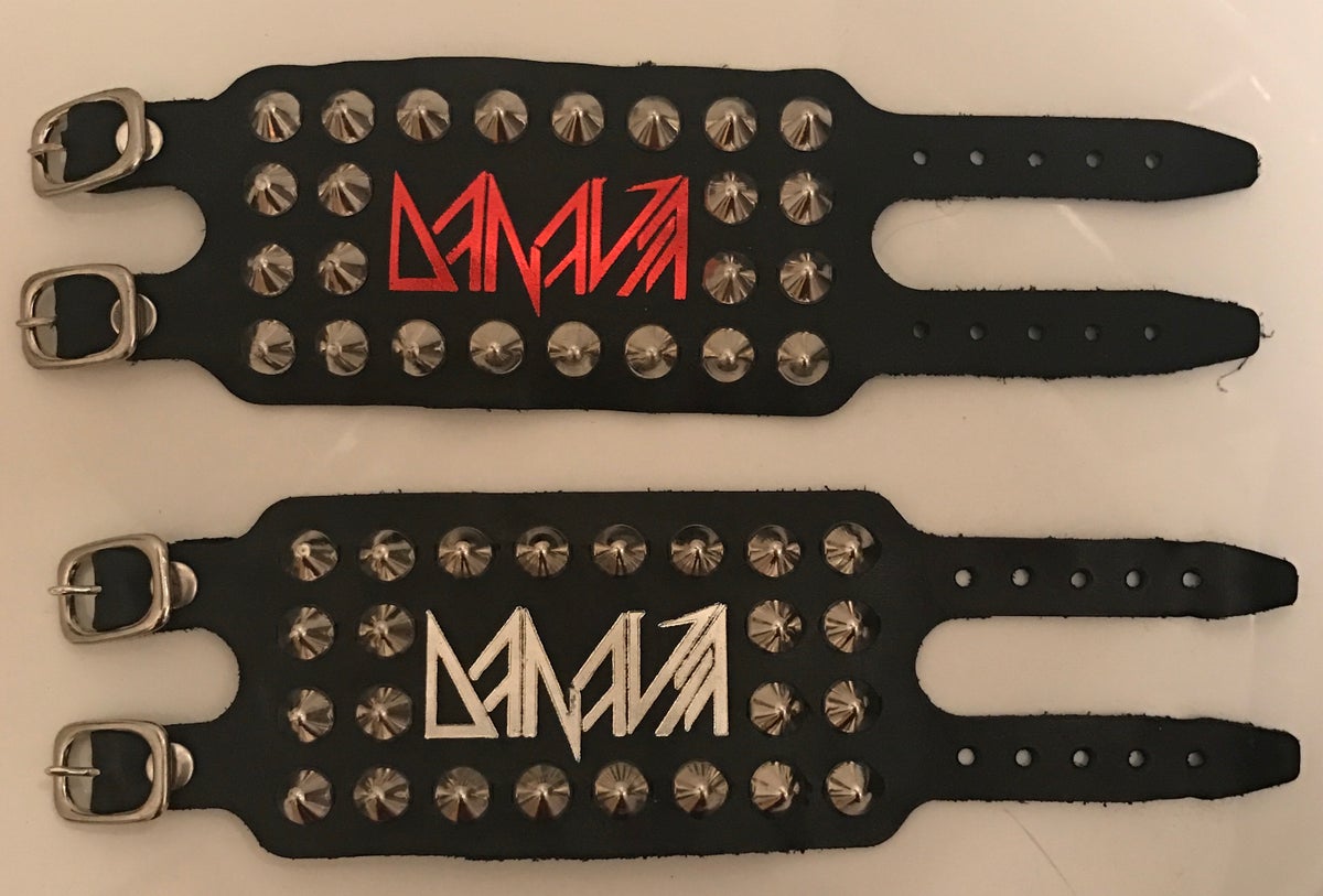 Image of 13th Anniversary Handmade Leather Cuffs